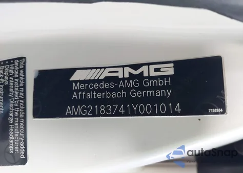 2012 Mercedes-Benz Cls 63 Amg from USA, damaged, VIN WDDLJ7EB7CA033238